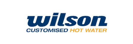 wilson customise hot water logo