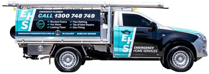 emergency plumbing truck